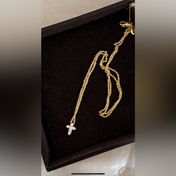 Roberto coin, baby cross gold - Picture 5 of 7